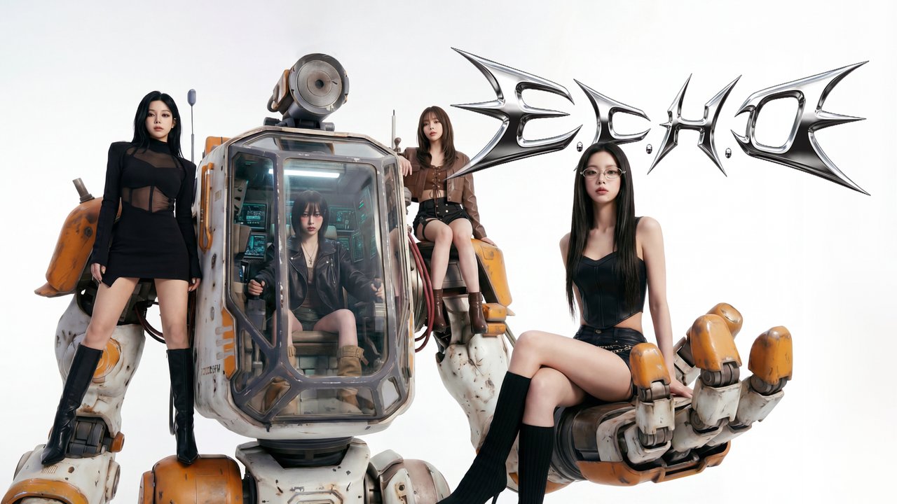 《ECHO》虚拟女团视觉
